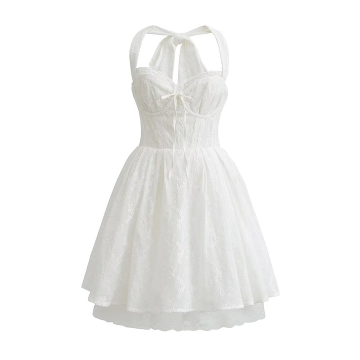 Femme Sweetheart-udskæring Fit-and-Flare Kjole Stilla