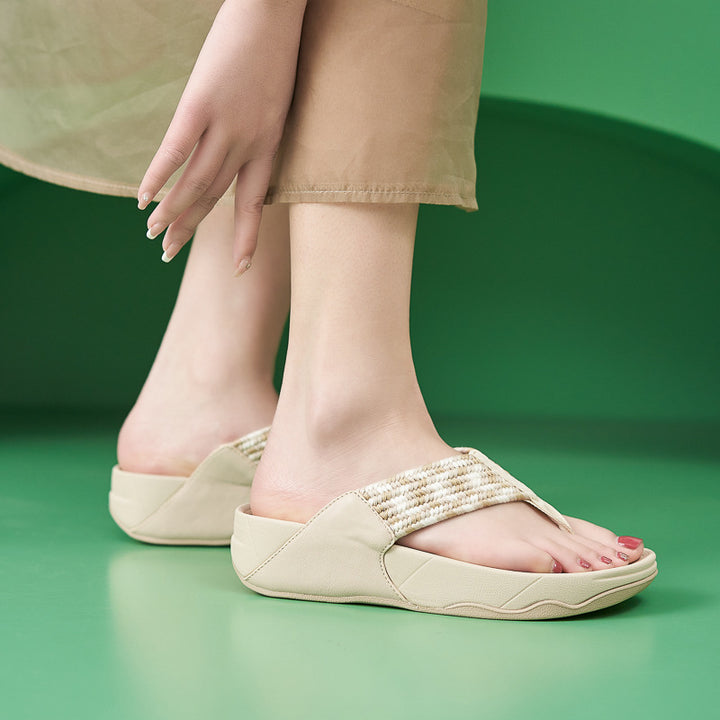 Dame Komfortable Flip-Flops med ergonomisk sål Stilla