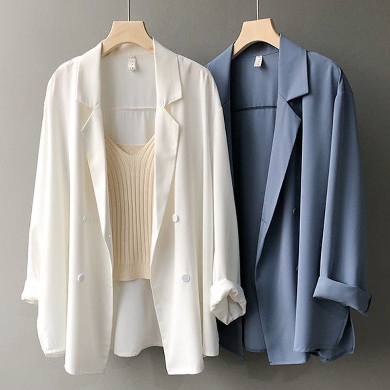 Dame elegant blazer sæt med fashionable shorts Stilla