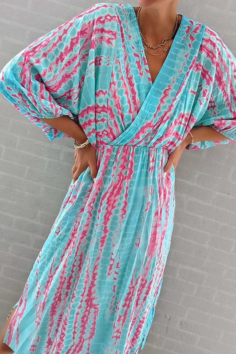 Stilla | All in Time Tie Dye Maxi Kjole