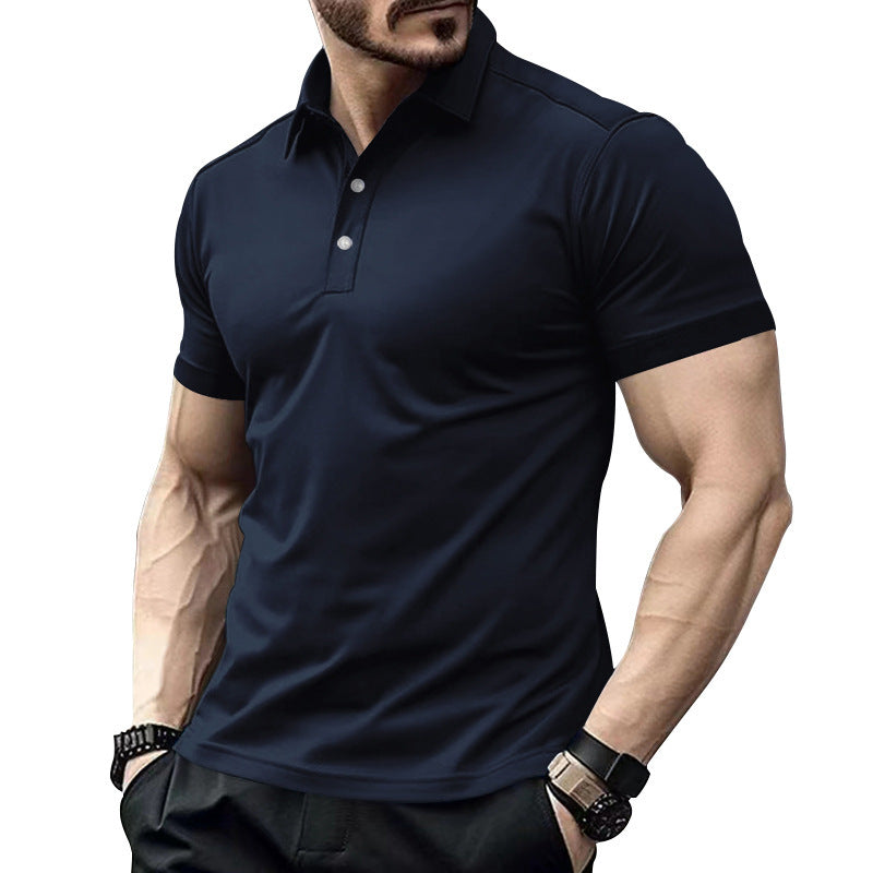 Herrer sporty polo t-shirt med fugttransporterende teknologi Stilla