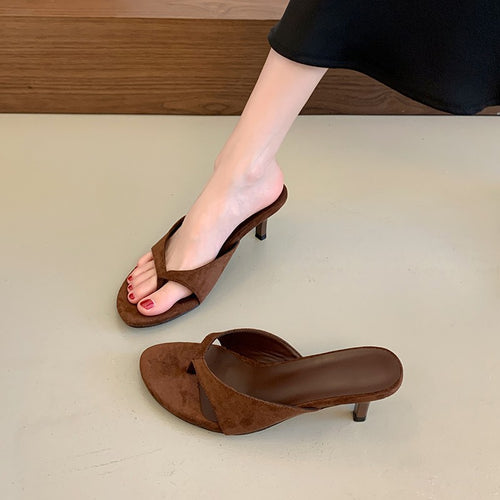 Dame Elegante Åbne Tæer Hæle Slyng Sandaler Stilla