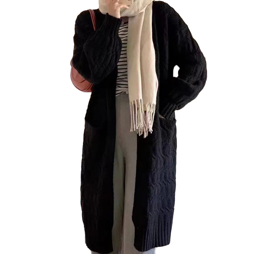 Damer chunky strik cardigan Stilla