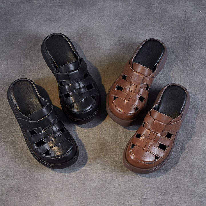 Femme Chic Platform Slide Sandaler Stilla