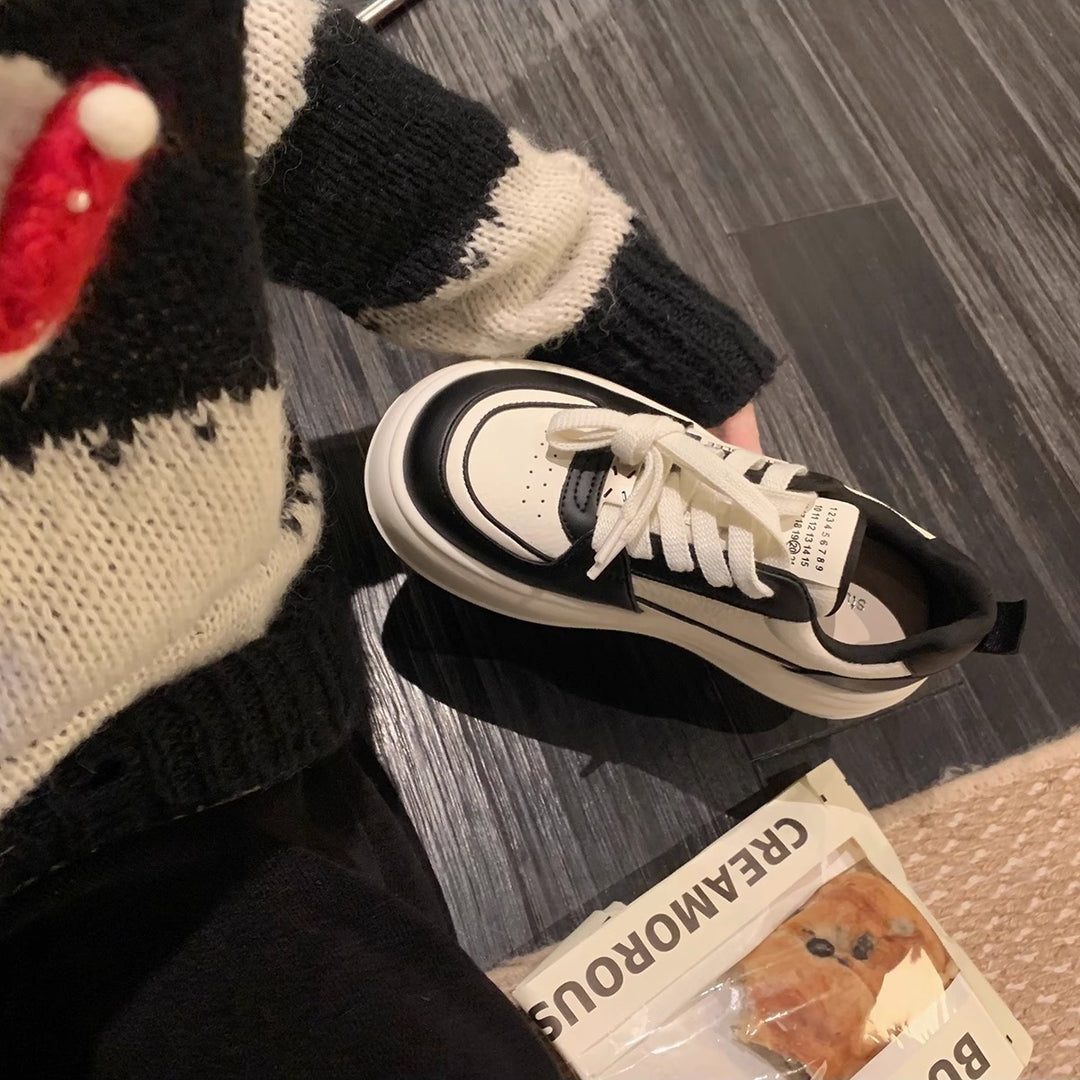 Dame Mode-orienterede Chunky-sål Sneakers Stilla