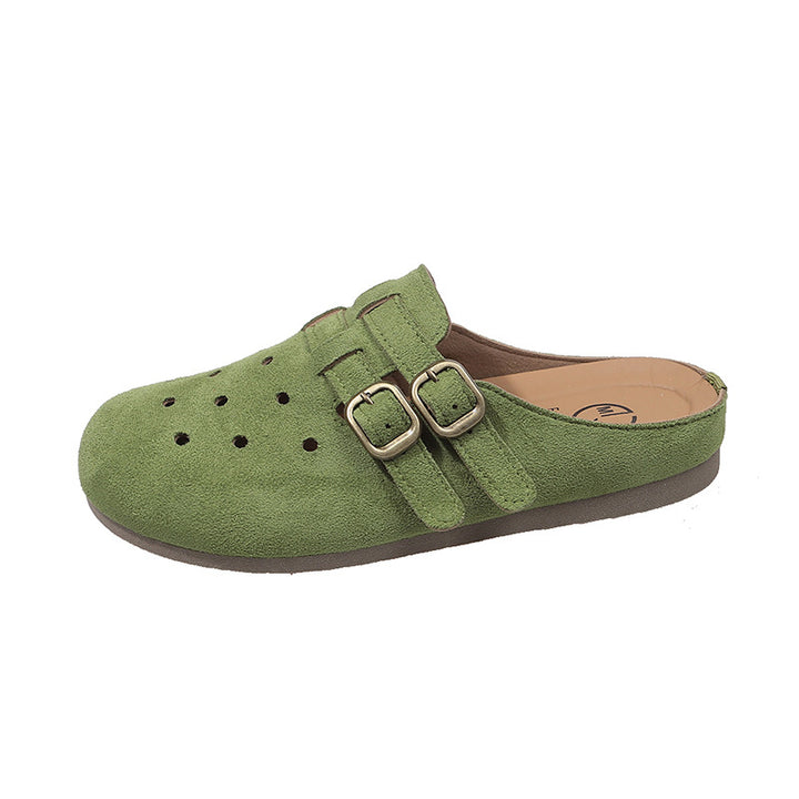 Dame Komfort-Sandaler med dobbelt justerbart remdesign og skridsikker sål Stilla