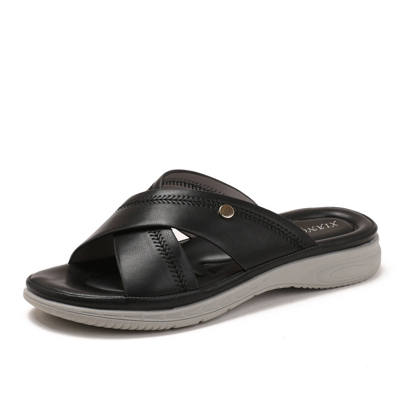 Damer komfortable flip-flops med anatomisk fodseng Stilla