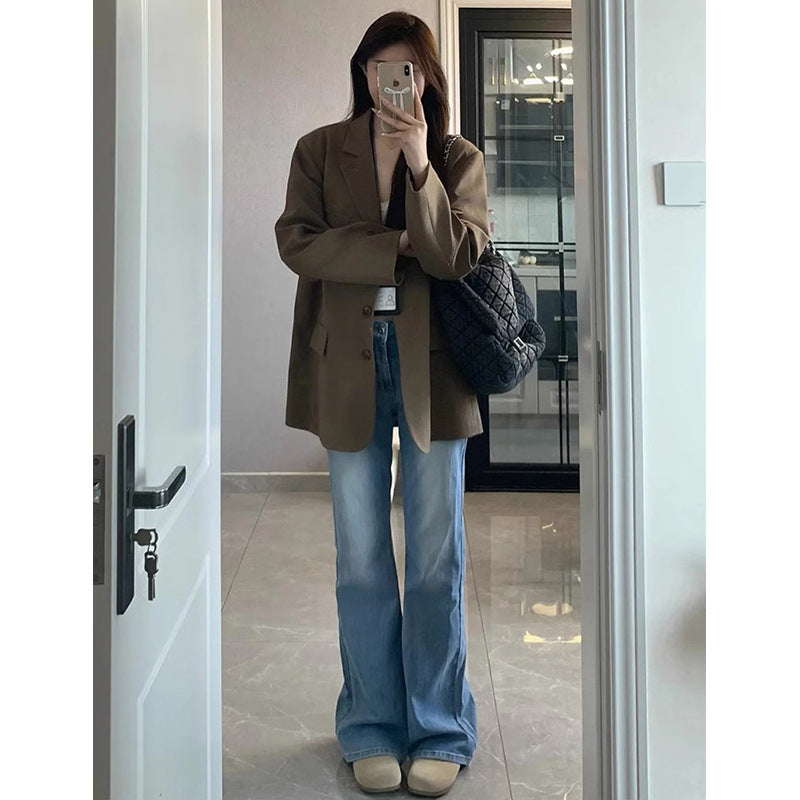 Femme Oversized Taljeret Blazer Stilla