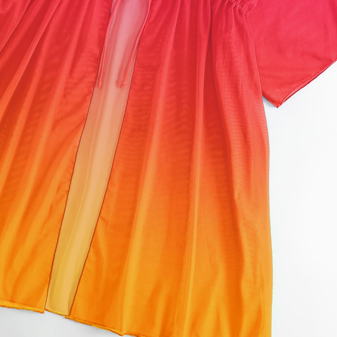 Dame Strandkjole med moderne Dip-Dye-effekt og flatterende snit Stilla