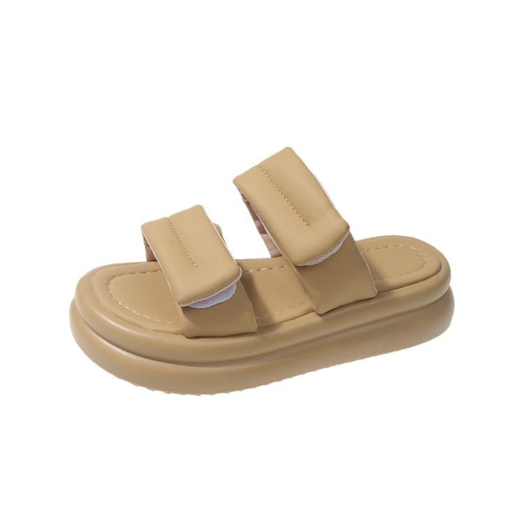 Dame Plateau-sandaler med justerbart remdesign og komfortabelt fodseng Stilla