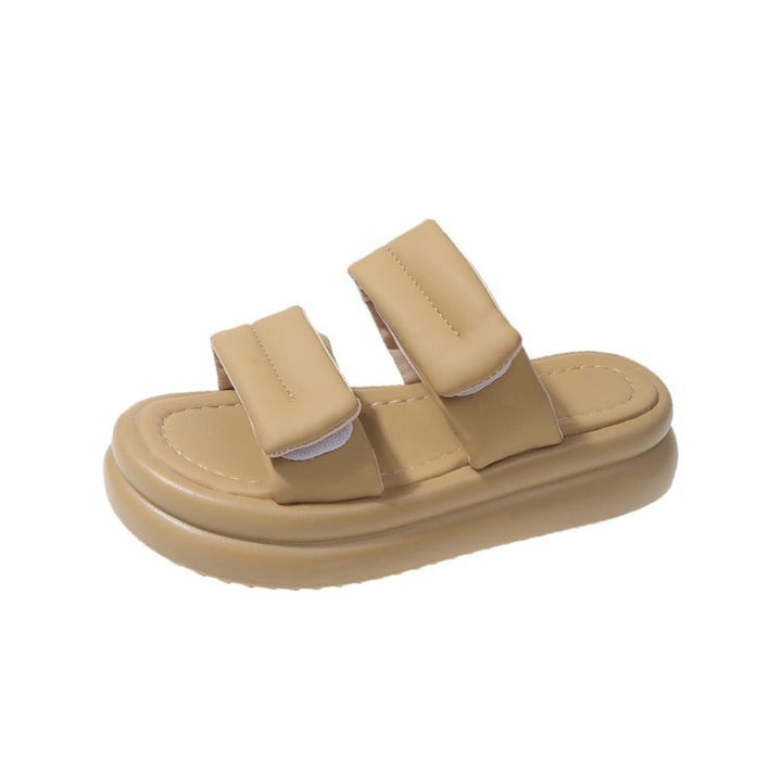 Dame Plateau-sandaler med justerbart remdesign og komfortabelt fodseng Stilla