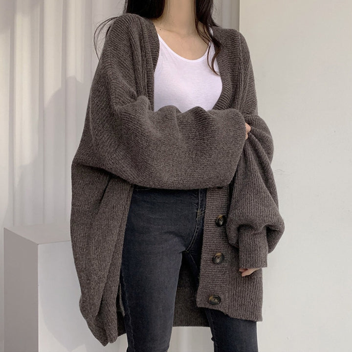Dame Behagelig Oversized Cardigan Stilla
