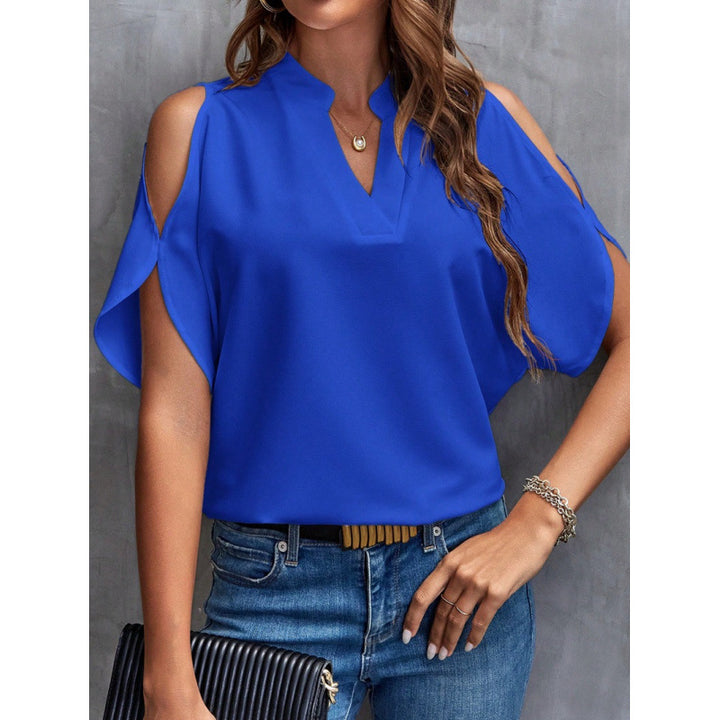 Dame Cold Shoulder Bluse Stilla