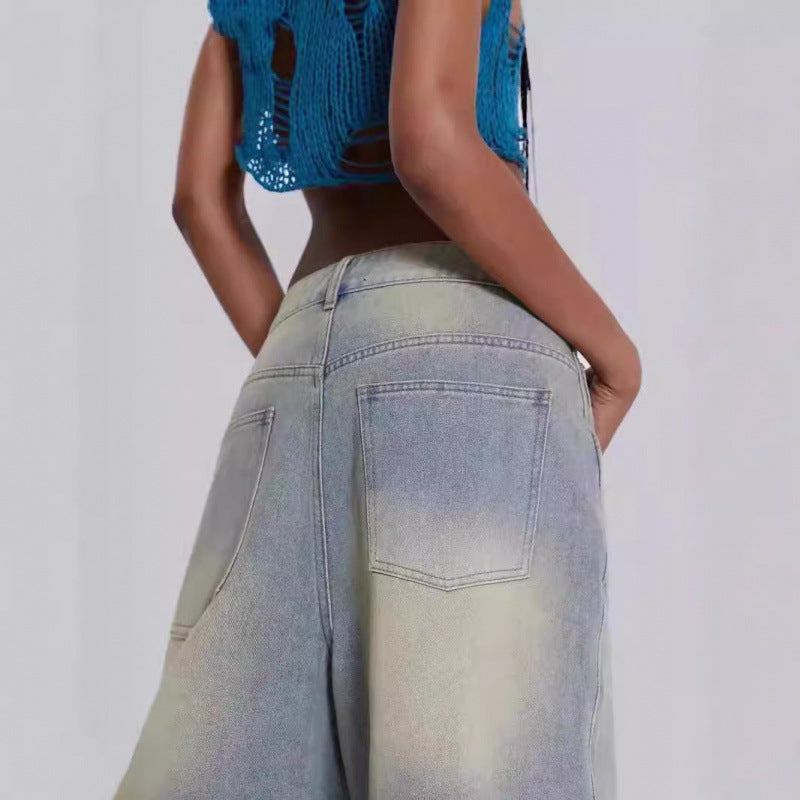 Dame Bred Denim Culotte Stilla