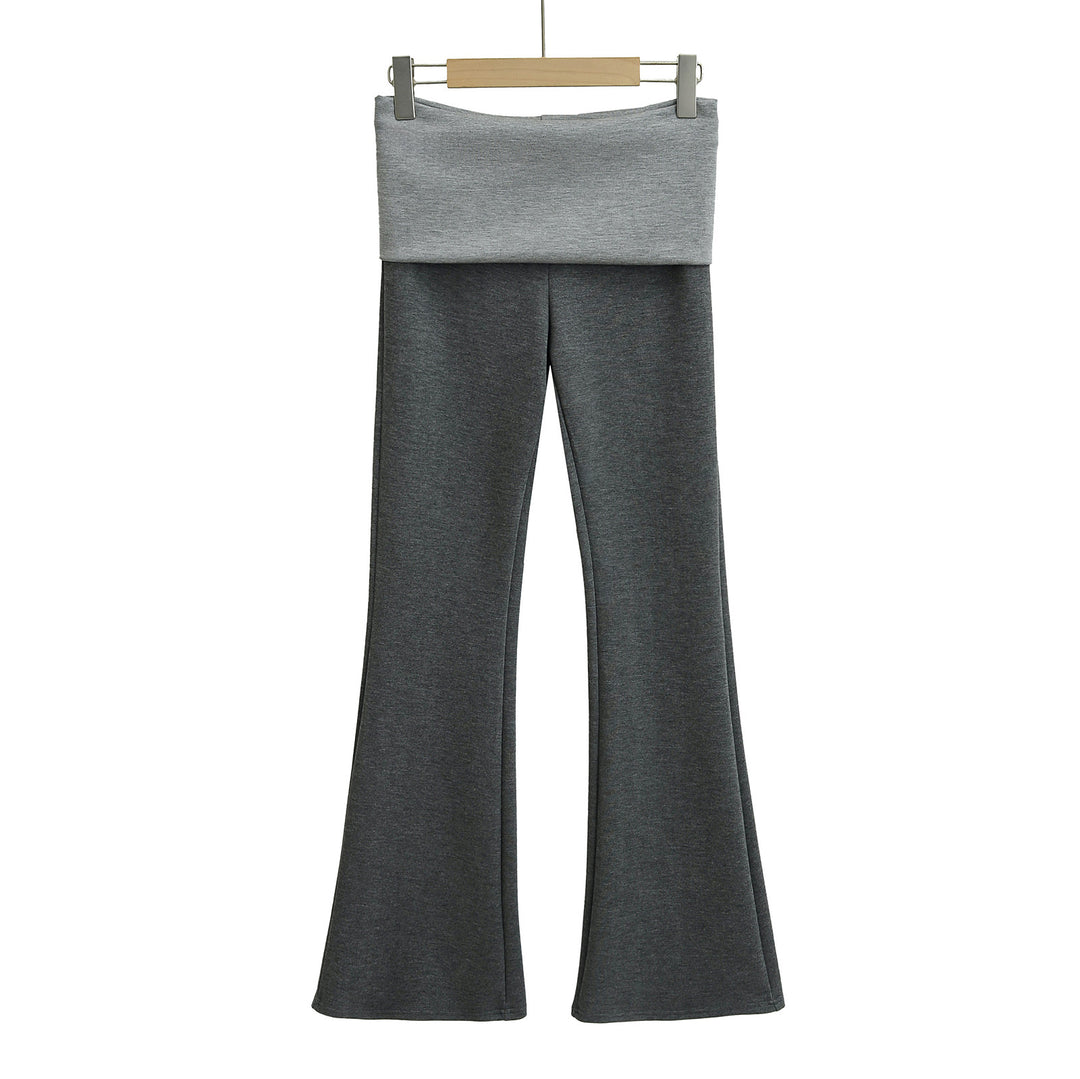 Dame Flared Leggings med høj komfortliv og åndbart materiale Stilla