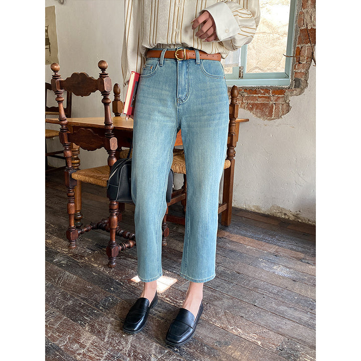 Damer elegante jeans i moderne snit Stilla