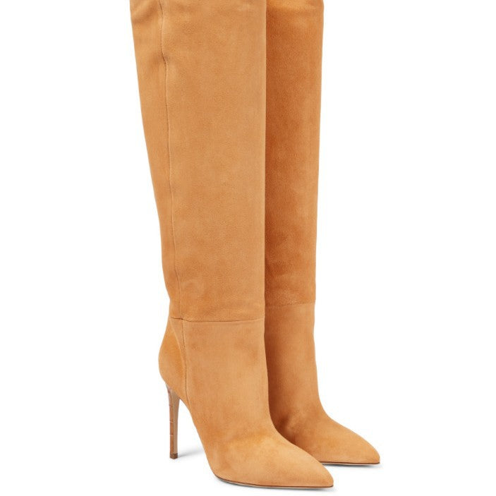 Femme Over-the-Knee Suedette Stiletto Støvler Stilla