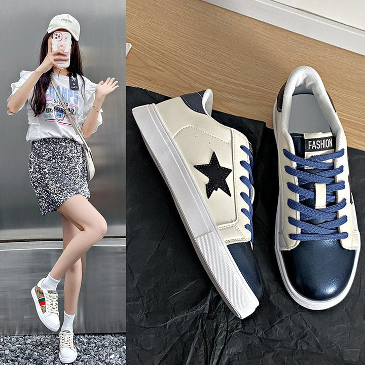 Dame mode Sneakers med glitrende aksenter og robust design Stilla