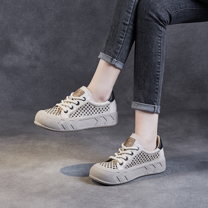 Herrer Fritid Åndbar Mesh Sneakers med Tekstureret Ydersål Stilla