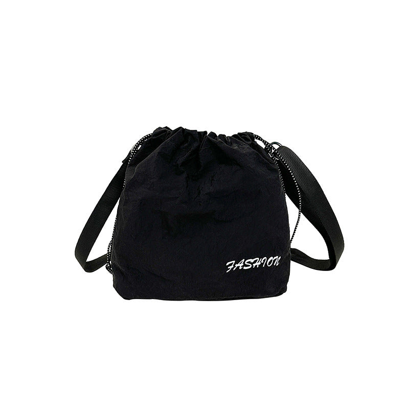 Femme Alsidig Snørebånd Bucket Bag Stilla