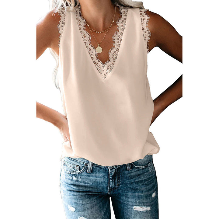 Dame spidse dekoreret blouse Stilla