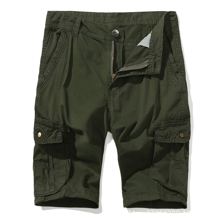 Herrer funktionelle Cargo-shorts med praktiske sidelommer Stilla