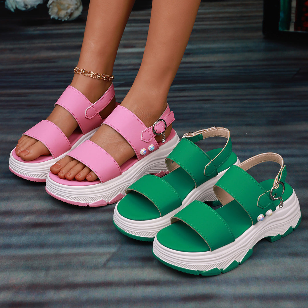 Dame Plateau Sandaler Stilla