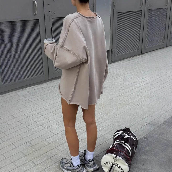 Dame mode og afslappet sweatshirt Stilla