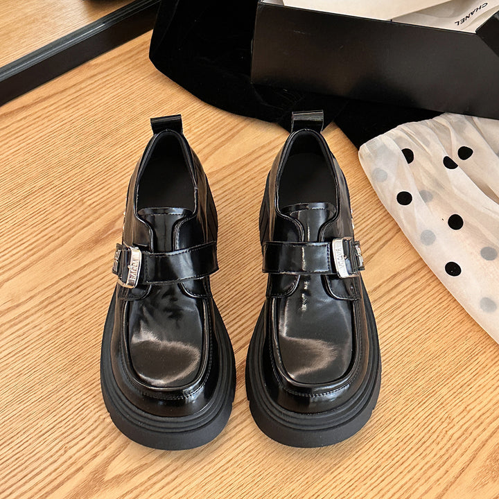 Femme Chic Spænde-detalje Mokkasiner Stilla