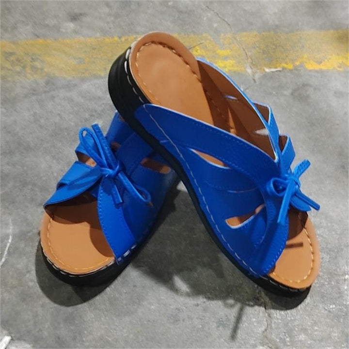 Dame Komfortable Sandaler med moderigtige Snøre-Design Stilla