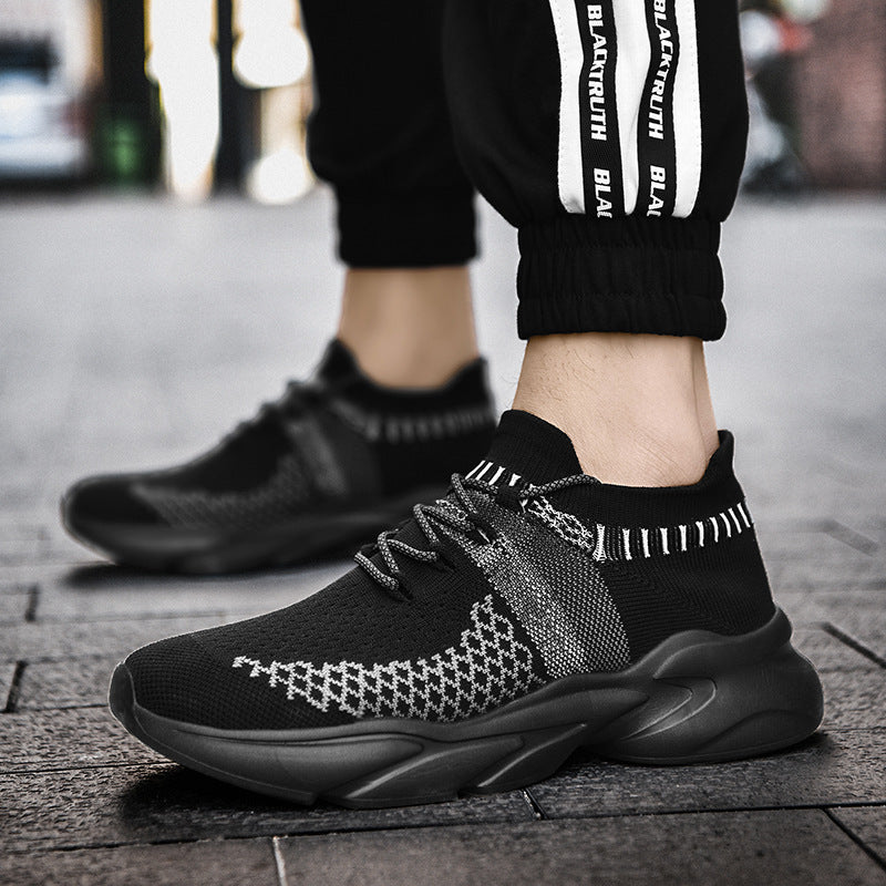 Herrer Åndbar Strik Løbe Sneakers Stilla