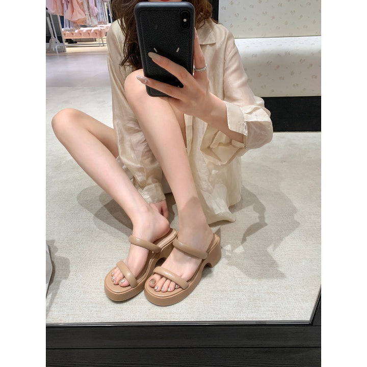 Dame Chunky Platform Remsandaler Stilla