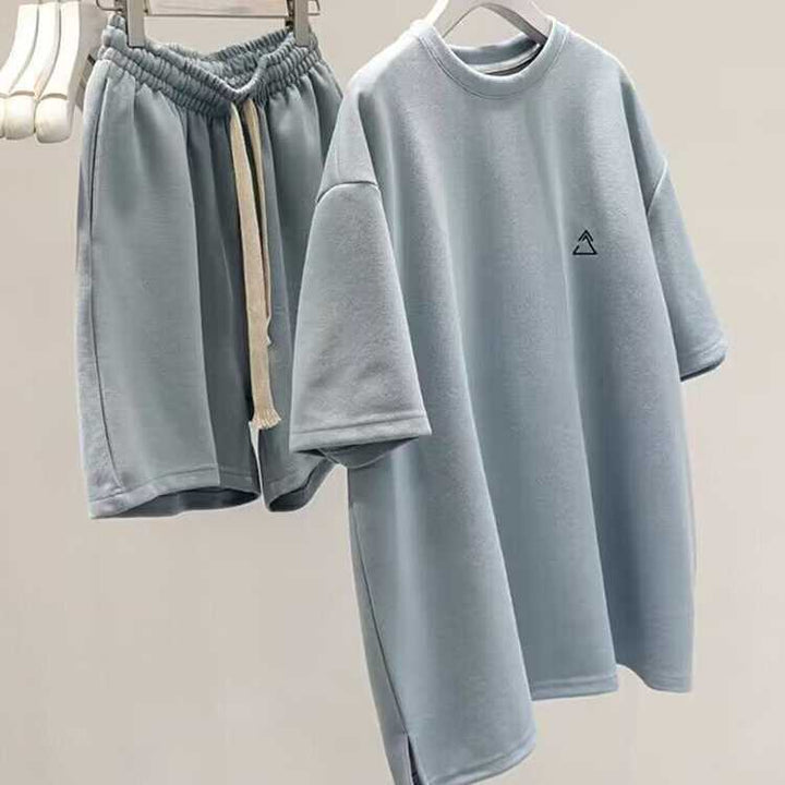 Damer Casual Oversized T-Shirt Kjole med Snøre Detaljer Stilla