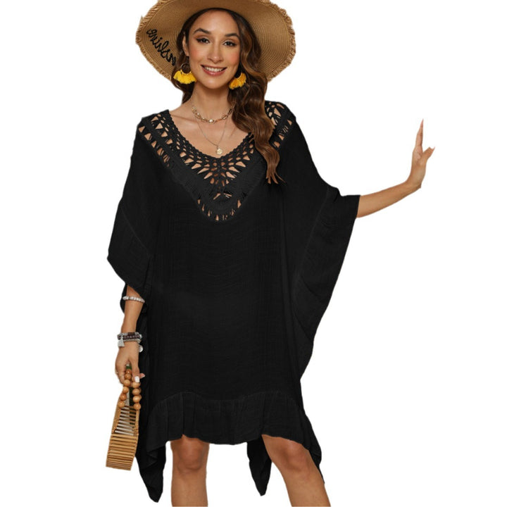 Femme Elegante Spids Strand Kaftan Stilla