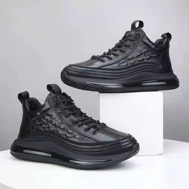 Dame Højhælede Sneakers med glitrende Overflade og skridsikker Sål Stilla