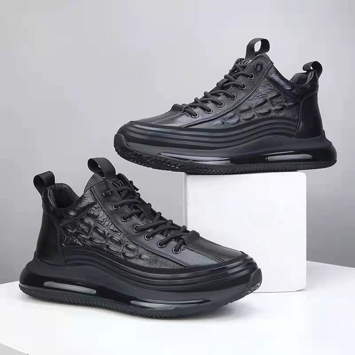 Dame Højhælede Sneakers med glitrende Overflade og skridsikker Sål Stilla