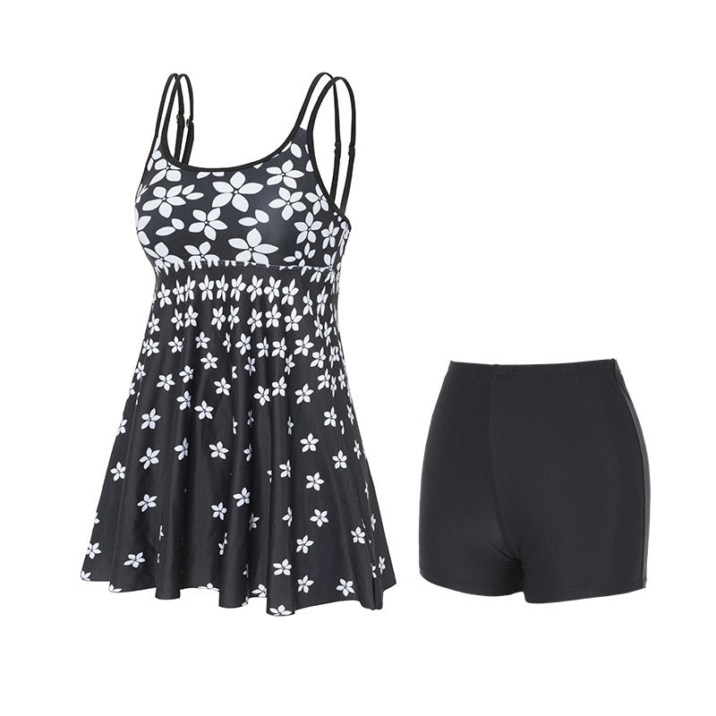 Dame Tankini-sæt med blomstermotiv Stilla