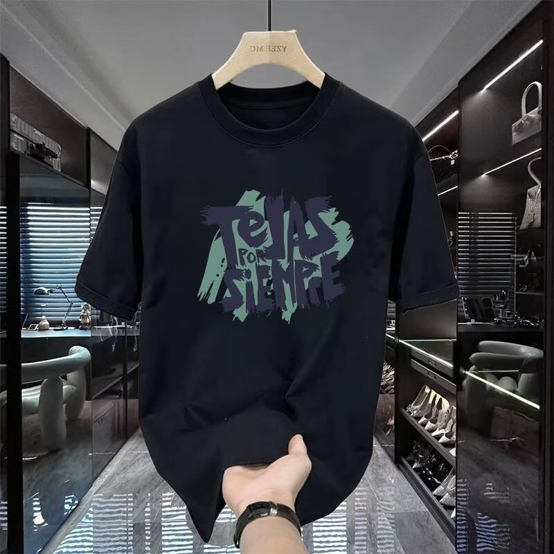 Dame T-Shirt med kreativ Texas-grafiktryk og afslappet snit Stilla