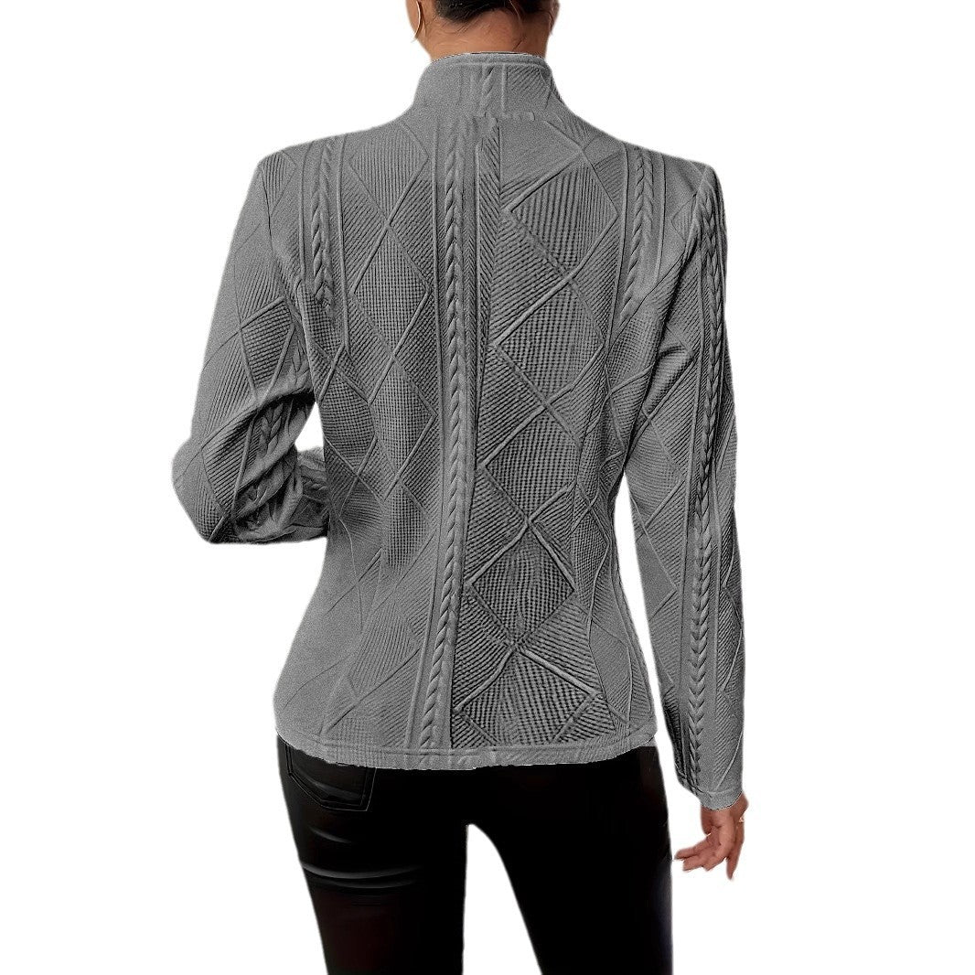 Dame trendy blazer med struktureret design Stilla