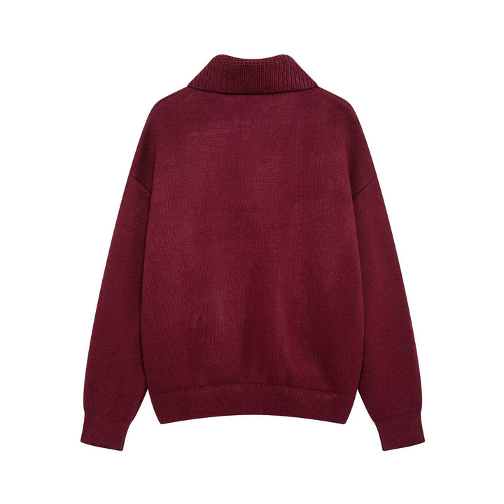 Femme Strikcardigan med dekorative knapper Stilla