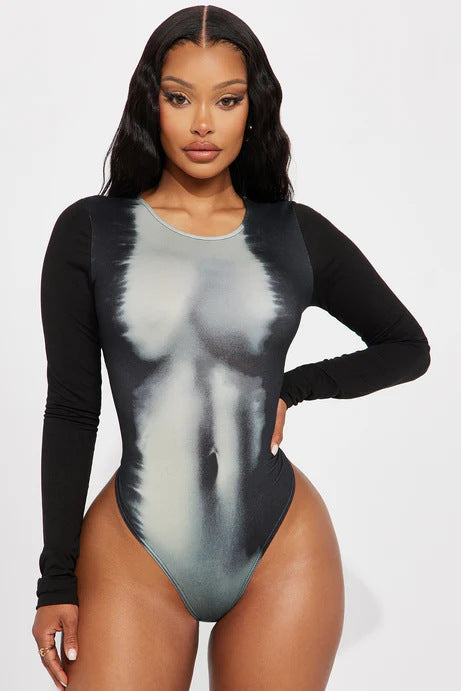 Dame Langærmet Bodysuit Skovae