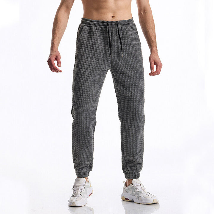 Herre tekstureret fleece-forede joggingbukser Stilla