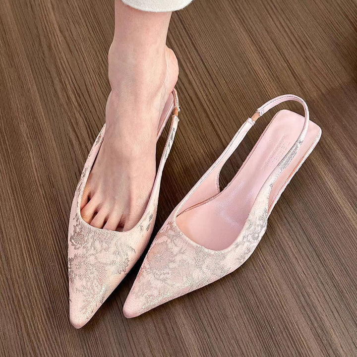 Dame Spidse-Pumps med Elegant Udsnit-Design Stilla