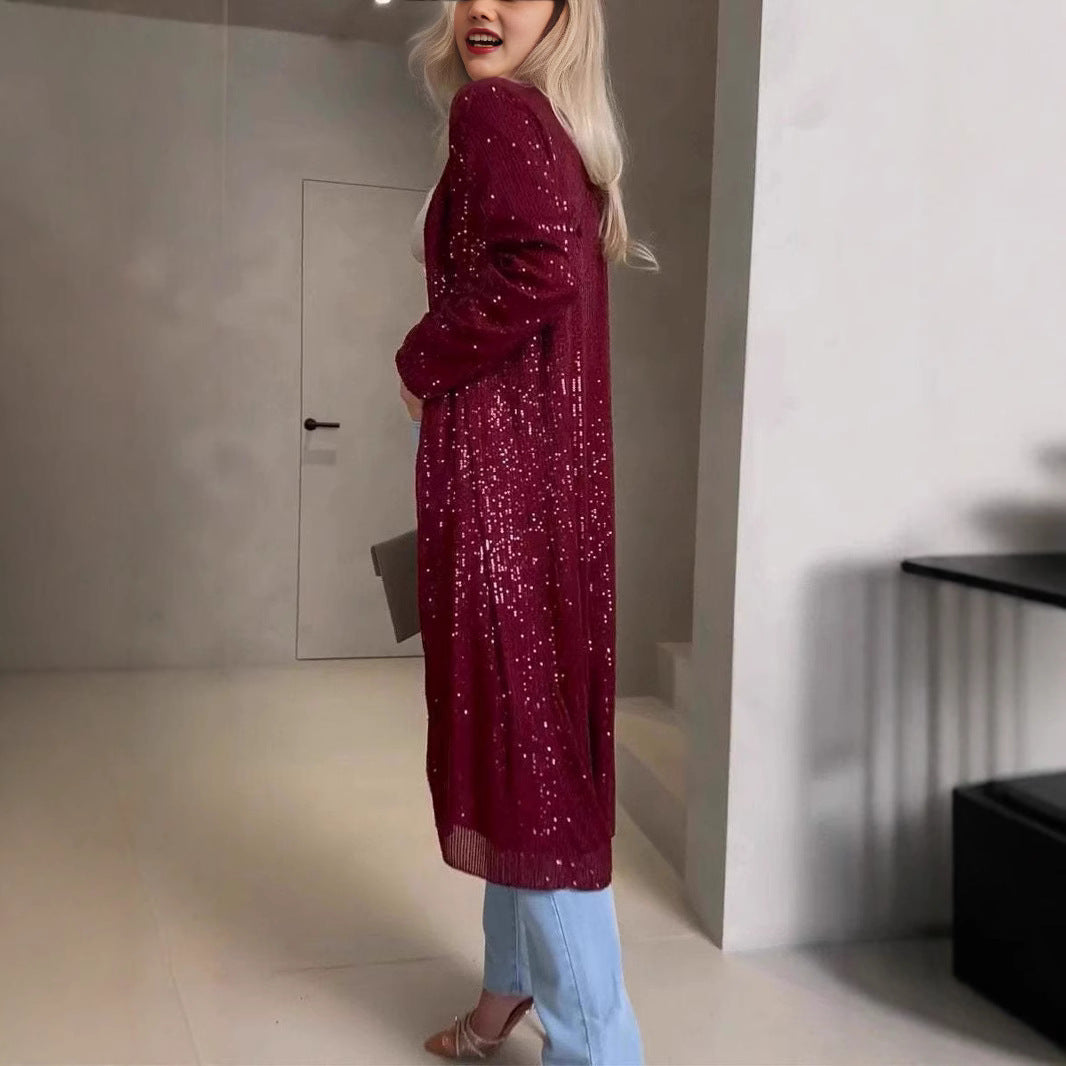 Dame Glamourøs Aftenkåbe Stilla