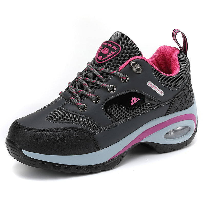 Dame let luftpolstrede sneakers med åndbare mesh-paneler Stilla