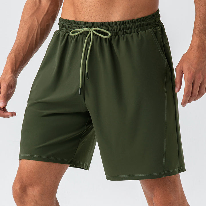 Herren Sportliche Fritidsshorts med elastisk talje og praktiske lommer Stilla