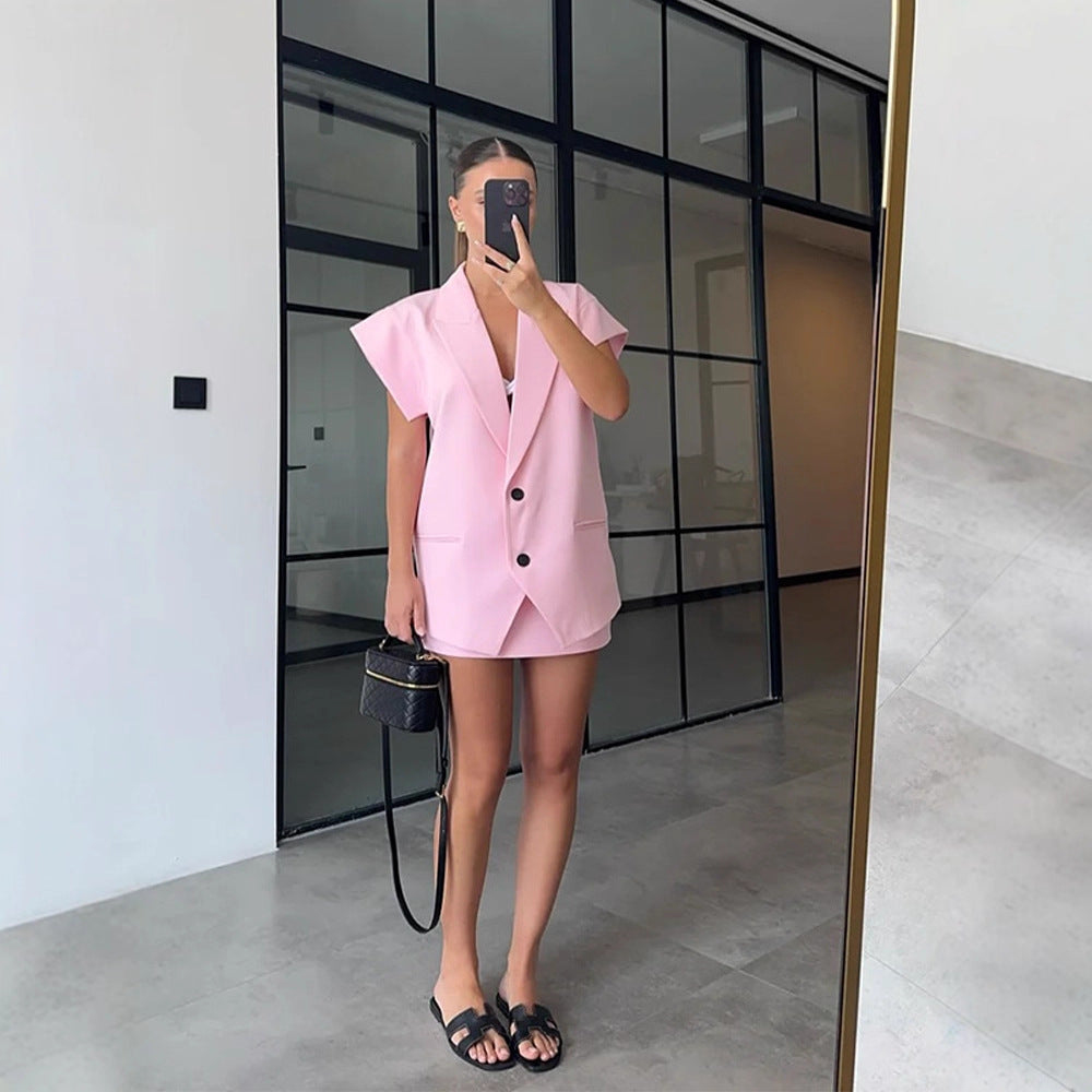 Dame Oversized Blazer med struktureret snit Stilla