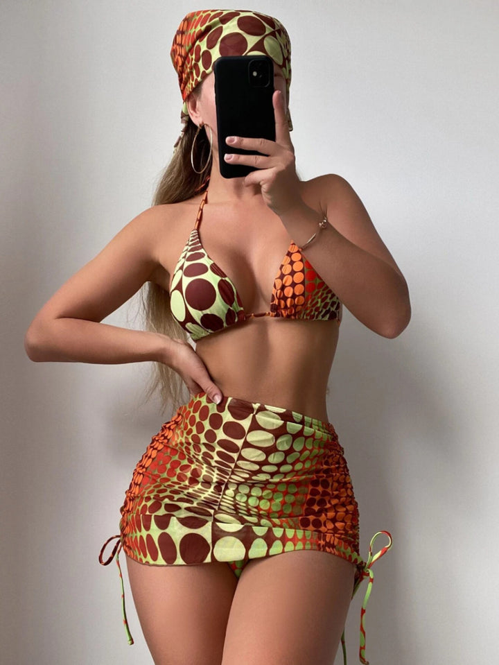 Dame Bikinisæt med legende prikkedesign fra Stilla