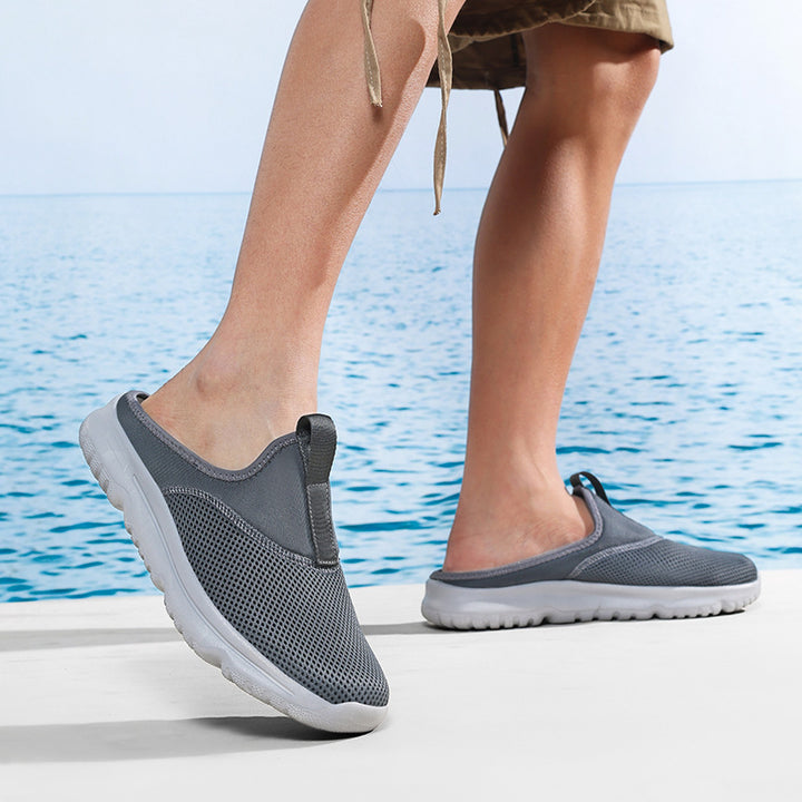 Dame åndbare Slip-On Aqua Sneakers Stilla