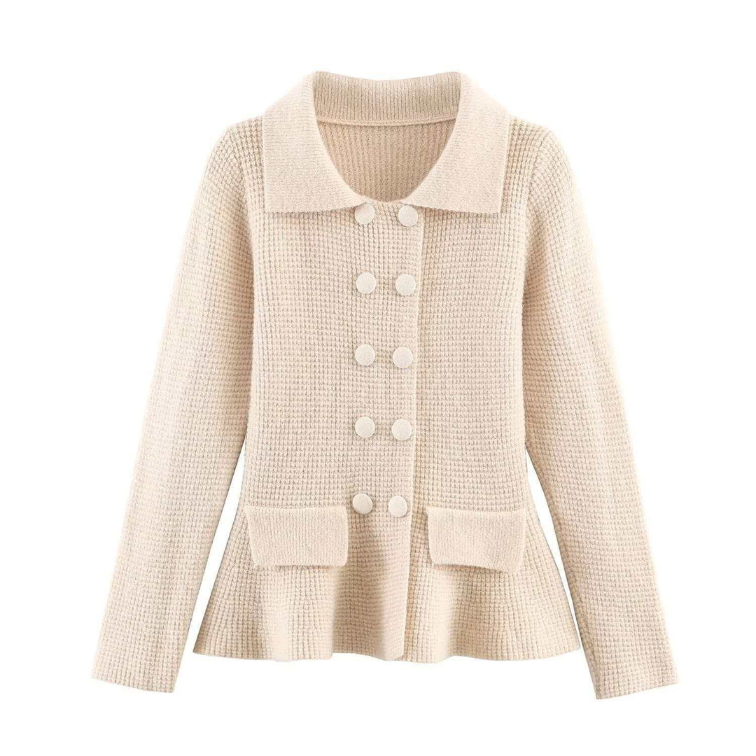 Kvinders afslappede cardigan med en feminin silhuet Stilla
